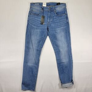 G-Star Men's Denim Jeans 3301‎ STRAIGHT Olto Stretch Denim 30x34 NEW
